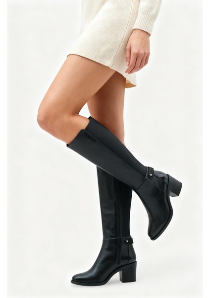 Jutti Kadın Dolgu Topuklu Günlük Bot - Siyah indirimleri