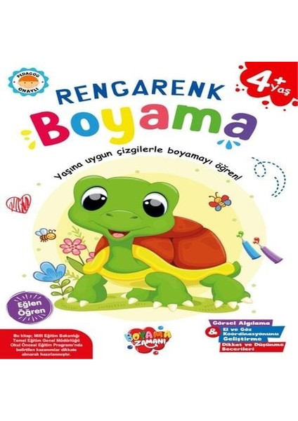 Rengarenk Boyama 4 Yaş