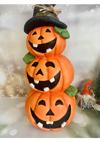 Hallowen Bal Kabağı Biblo ,kabak Heykel