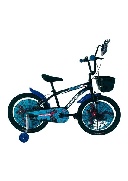 20 Jant Siyah Mavi Erkek Çocuk Bisikleti Blc