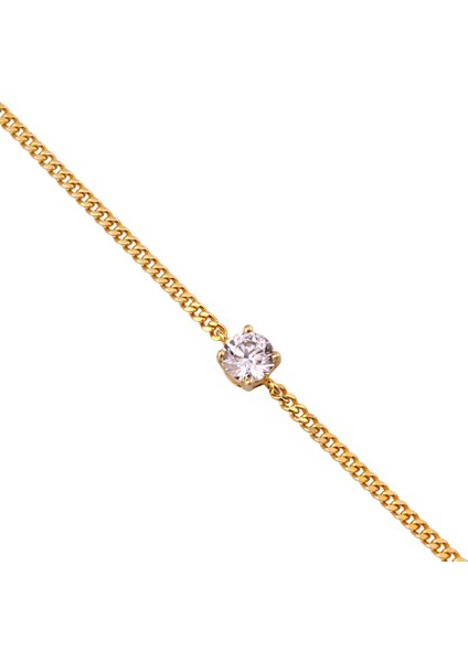 Tektaş Gümüş Bileklik Ms3289, 925 Ayar Kadın gümüş Bileklik, Altın Kaplama modelleri