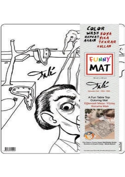 Funny Mat - Salvador Dalı 30 x 40 cm