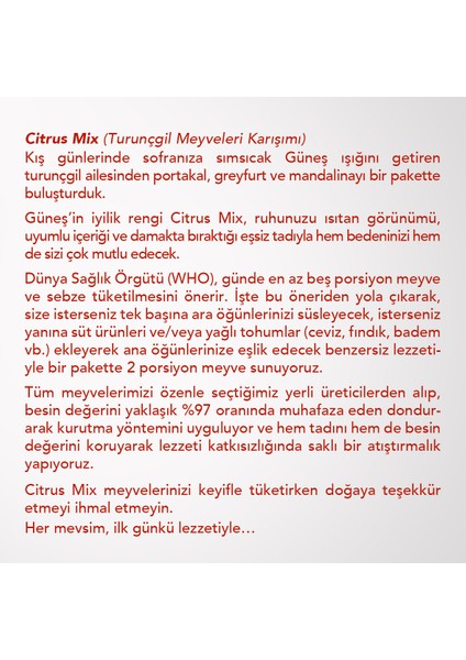 Citrus Mix 6'lı Set – Freeze Dried Dondurularak Kurutulmuş Narenciye Meyveleri fırsatları