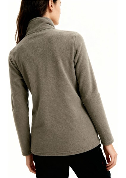 Kadın Extreme Rüzgar Geçirmez Cepli Outdoor Tam Fermuarlı Polar Ceket W223-17 fiyatları