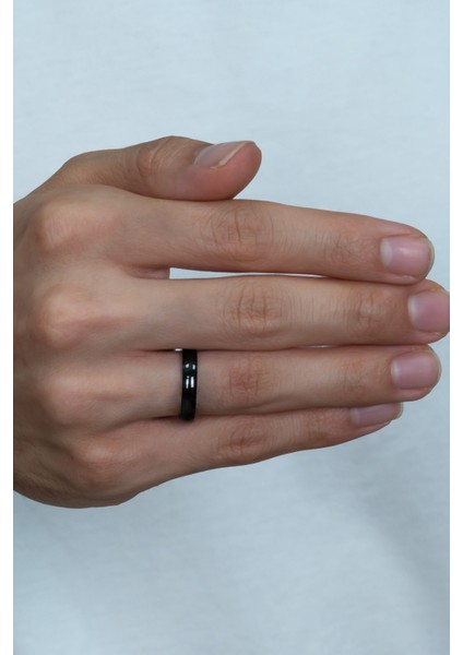 Kişiye Özel Isim Yazılı 4mm Bombeli Parlak Erkek Kadın Çelik Alyans Yüzük CL18KO modelleri