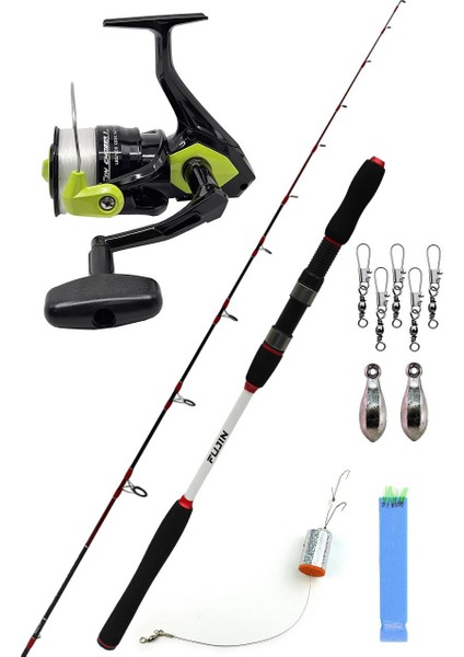 Okuma Fin Chaser x Fnx-60 Fujin Deepking 40-140 gr Bot Tekne Olta Takımı Seti