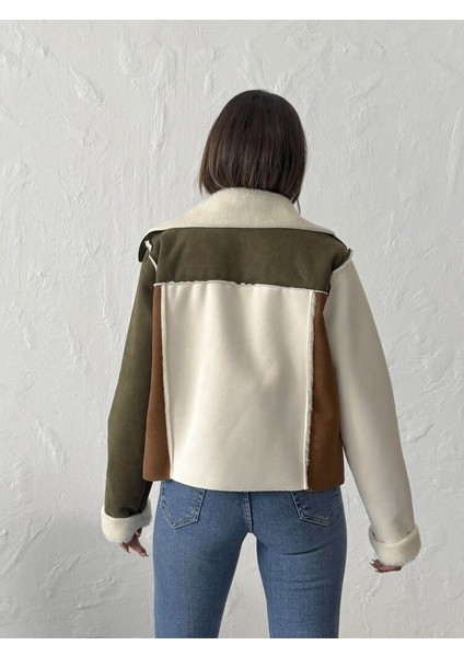 Süet Tavşan Tüyü Lamine Mont modelleri