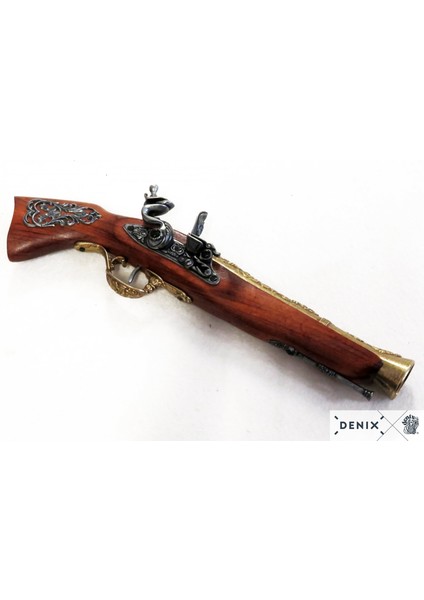 Austria 18TH Flintlock Pistol Koleksiyon Obje 39CM fiyatları