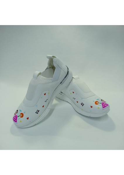 Labaratuar Desenli Ortopedi Taban Kadın Spor Ayakkabı