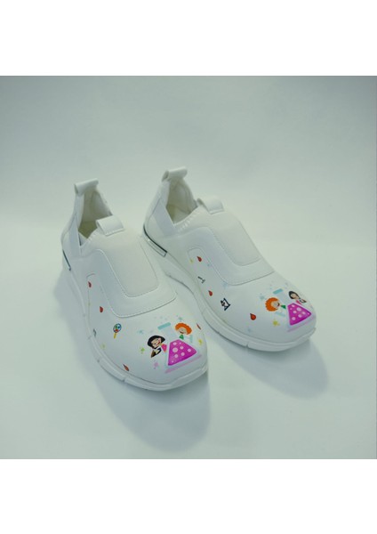 Labaratuar Desenli Ortopedi Taban Kadın Spor Ayakkabı fiyatları