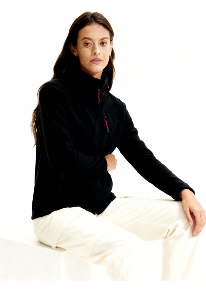 Kadın Extreme Rüzgar Geçirmez Cepli Outdoor Tam Fermuarlı Polar Ceket W223-25 modelleri