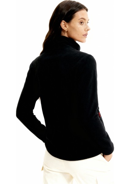 Kadın Extreme Rüzgar Geçirmez Cepli Outdoor Tam Fermuarlı Polar Ceket W223-25 fırsatları