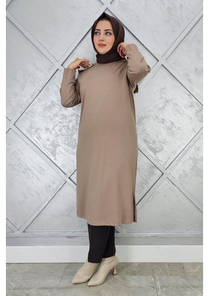 Kadın Düğme Detaylı Tesettür Tunik fiyatları