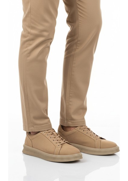 Kum Nubuk Hakiki Deri Erkek Günlük Ayakkabı 2516 M modelleri