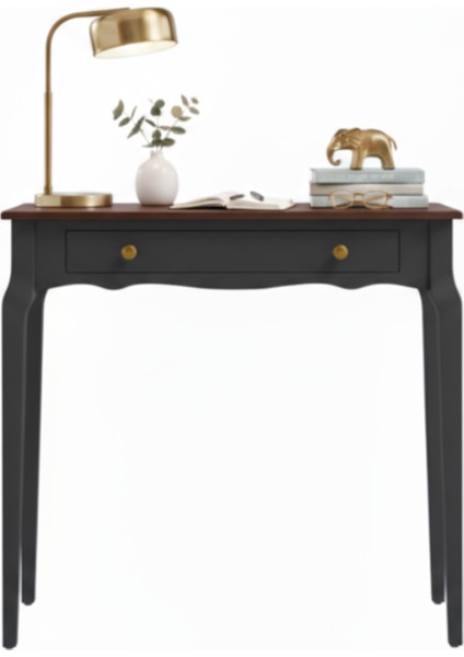 90 cm Masif Konik Antrasit Ceviz Dresuar fiyatları