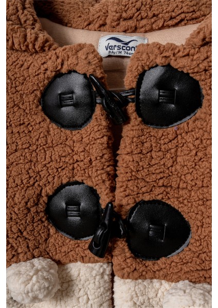 Kapüşonlu Welsoft Kuzu Hırka 9 Ay - 3 Yaş modelleri