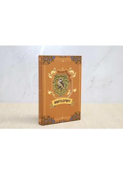 Harry Potter Hufflepuff Deri Defter