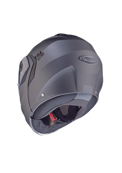 Duke Xtour Çene Açılır Motosiklet Kaskı Mat Gun Metal Mat Titanium fırsatları