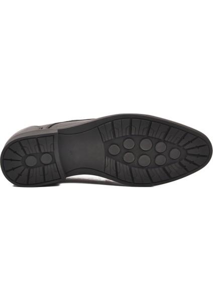 Siyah Hakiki Deri Erkek Klasik Ayakkabı 2499 M indirimleri