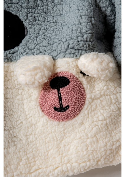 Kapüşonlu Welsoft Kuzu Hırka 9 Ay - 3 Yaş indirimleri