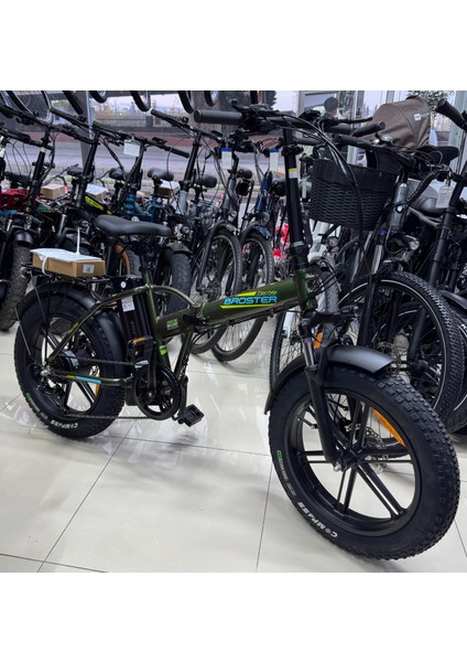 Broster Techla Hidrolik Fren Katlanır Elektrikli Bisiklet Metalik Renk Tonu fiyatları