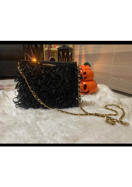 El Örgüsü Kağıt Ip Portföy Çanta fiyatları