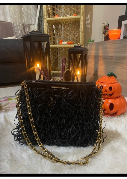 El Örgüsü Kağıt Ip Portföy Çanta fırsatları