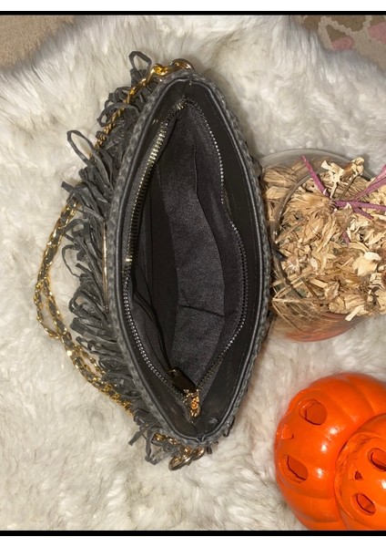 El Örgüsü Kağıt Ip Portföy Çanta