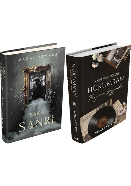 Hükümran 3 Ciltli ve Saka ve Sanrı 3 Ciltli Maral Atmaca 2li Set
