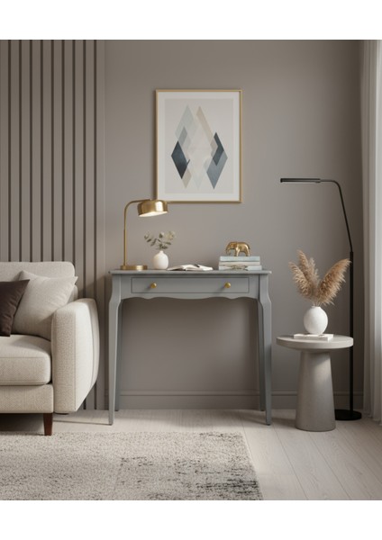 100 cm Masif Konik Gri Dresuar