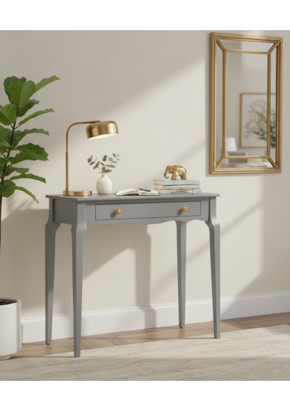 85 cm Masif Konik Gri Dresuar