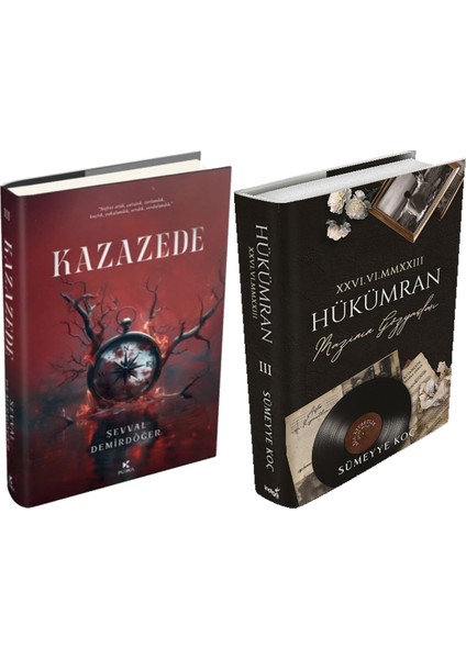 Hükümran 3 Ciltli ve Kazazede 3 Ciltli Şevval Demirdöğer 2li Set