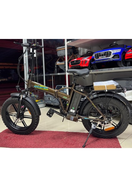 Broster Techla Hidrolik Fren Katlanır Elektrikli Bisiklet Metalik Renk Tonu