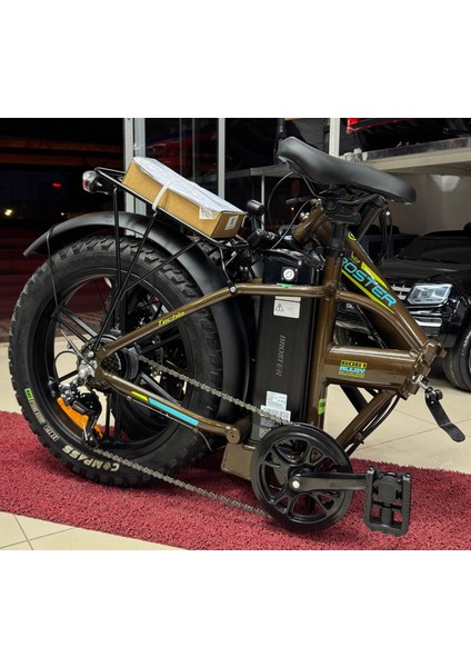 Broster Techla Hidrolik Fren Katlanır Elektrikli Bisiklet Metalik Renk Tonu modelleri