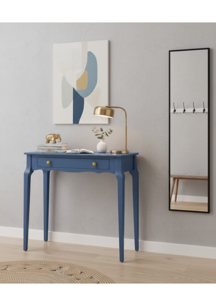 90 cm Masif Konik Mavi Dresuar