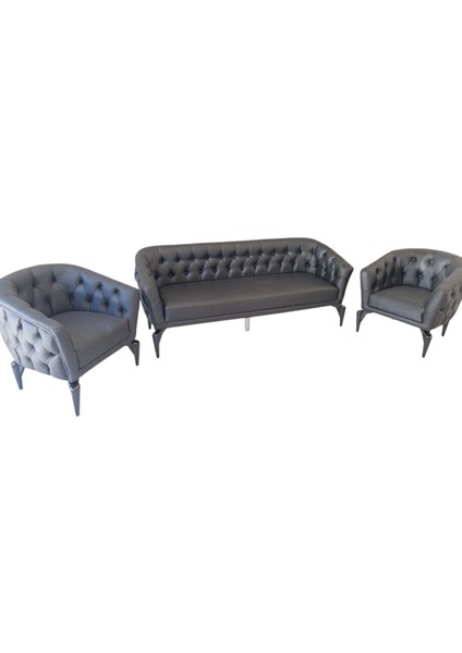 Ofis Koltuk Takımı Full Kapitone