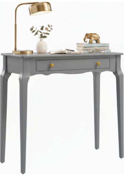 90 cm Masif Konik Gri Dresuar modelleri