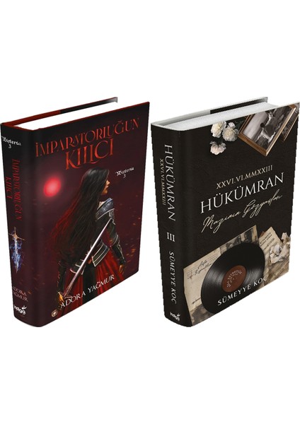 Hükümran 3 Ciltli ve Imparatorluğun Kılıcı Ciltli Adora Yağmur 2li Set