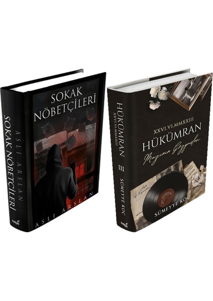 Hükümran 3 Ciltli ve Sokak Nöbetçileri 1 Ciltli Aslı Arslan 2li Set
