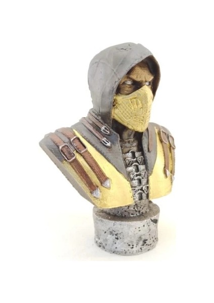 Polyester Scorpion Büst Büyük Boy