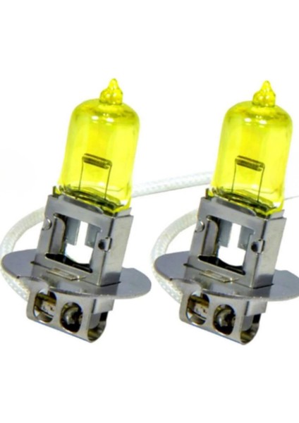 12V 55W H3 Süper Sarı Işık Civciv Sarısı Limon Sarısı Ampul Seti fiyatları