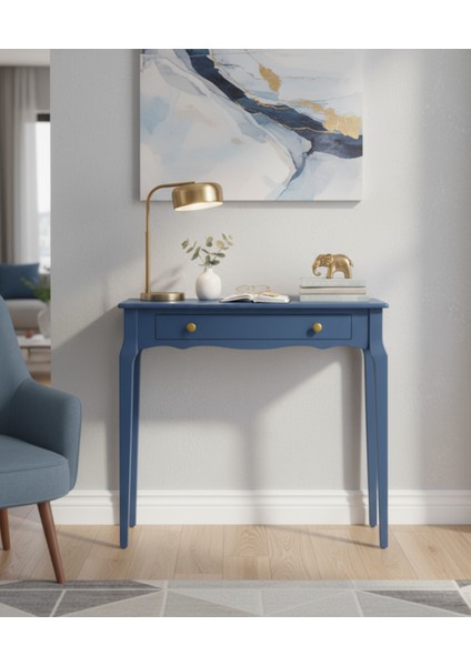 100 cm Masif Konik Mavi Dresuar