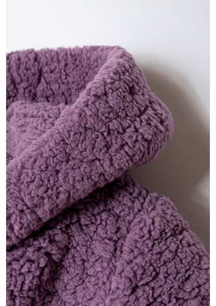 Kapüşonlu Welsoft Kuzu Hırka 9 Ay - 3 Yaş modelleri