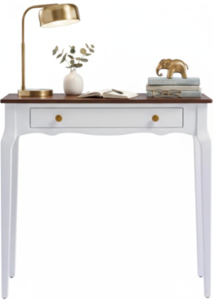 90 cm Masif Konik Beyaz Ceviz Dresuar fiyatları