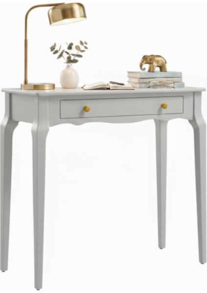 90 cm Masif Konik Açık Gri Dresuar fiyatları