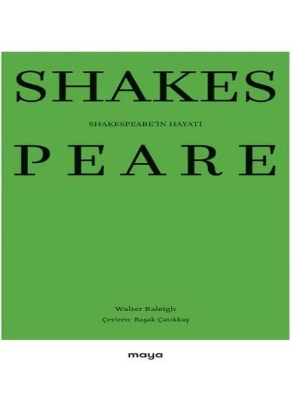 Shakespeare’in Hayatı
