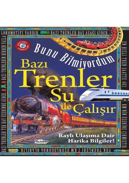 Bazı Trenler Su Ile Çalışır - Bunu Bilmiyordum - Raylı Ulaşıma Dair Harika Bilgiler!