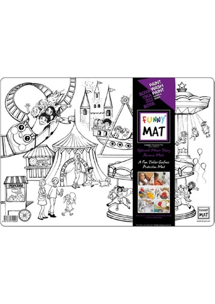 Funny Mat- Lunapark - 33,5X48CM