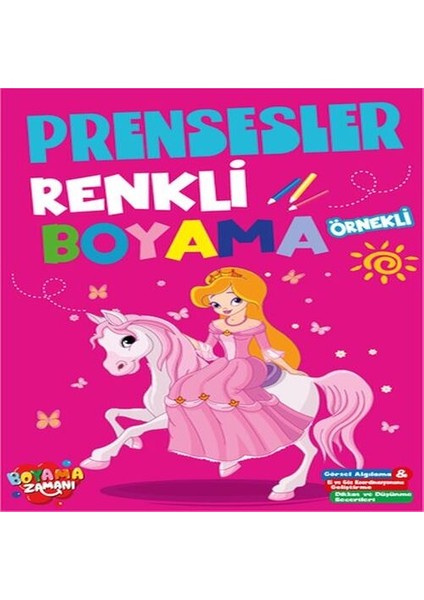Renkli Boyama - Prensesler