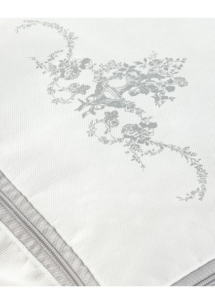 Çiçek Desen Baskılı Hurç - Beyaz fiyatları